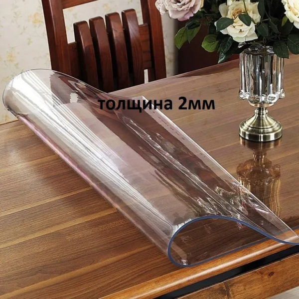 Гибкое стекло, Скатерть 30x40 см, толщина 2 мм