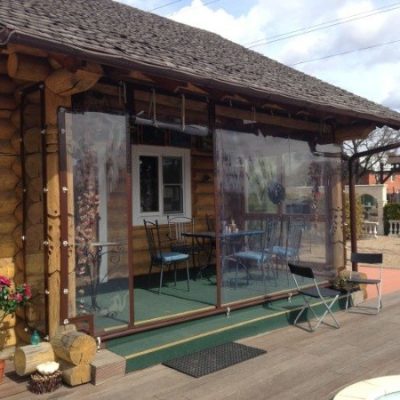 Мягкие окна Стандарт для балкона